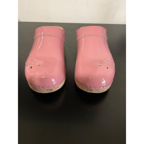 VERKA Clogs Blomma Patent Leather Blush Pink sz. 42 (US 11-11.5) - Picture 2 of 12